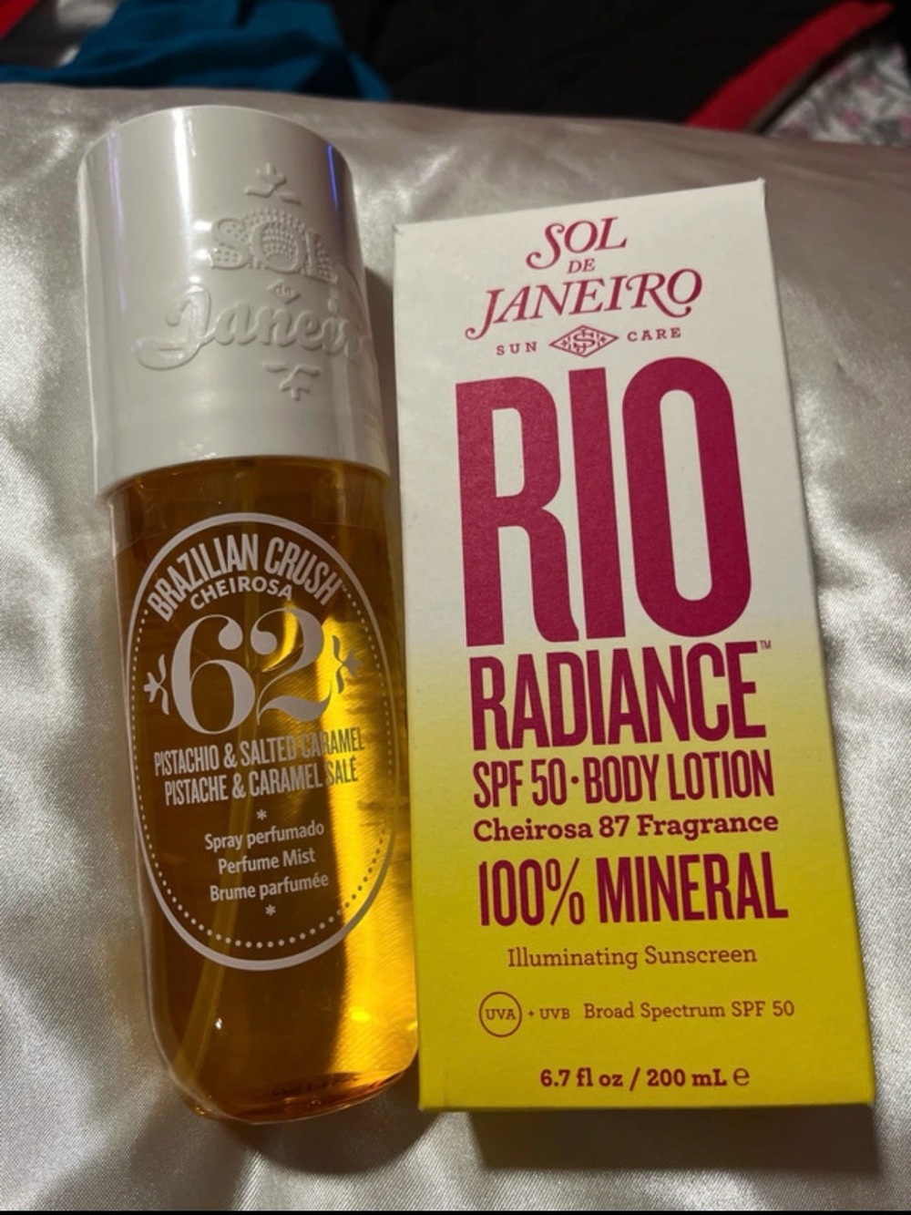 Sol de Janeiro Rio Radiance SPF 50 Body Lotion & Brazilian Crush Mist - Yellow